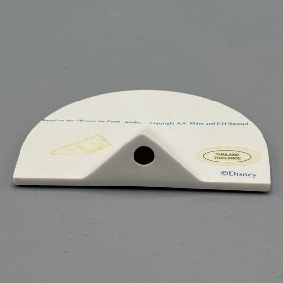 Vtg Disney Pooh and Friends Logo Sign Winnie the Pooh Piglet Figurine Plaque - Picture 9 of 15